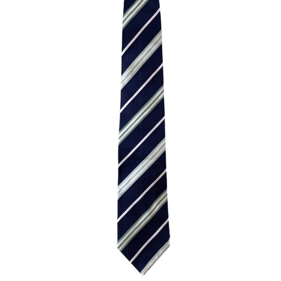 Burberry London Striped Silk Tie - Picture 5 of 7